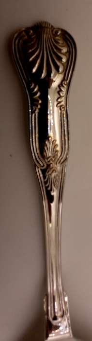 Vintage Elweco Kings Pattern Silver Plated Pizza/Lasagna server Boxed -300x63mm