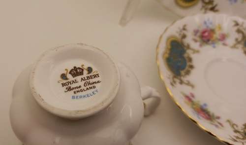 Vintage Royal Albert Berkeley coffee Duo (3 available Bid is for one )
