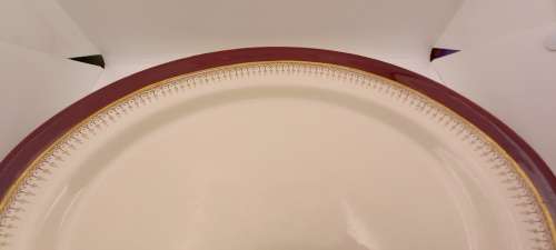 Vintage SIMPSONS pottery Ambassodor ware England Oval Platter 335x405mm