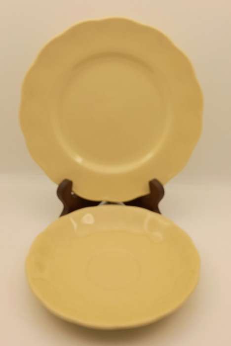 Vintage GRINDLEY Petal Ware Saucer and side Plate Made in England