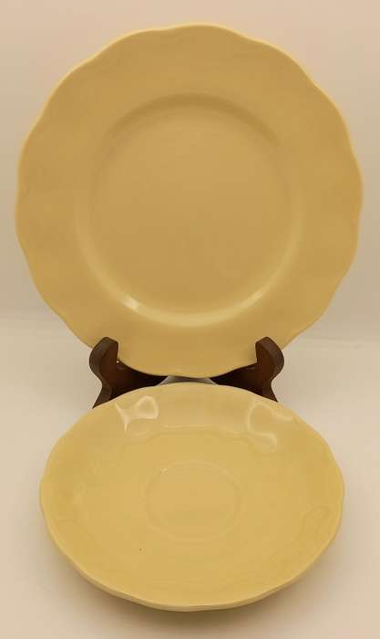 Vintage GRINDLEY Petal Ware Saucer and side Plate Made in England