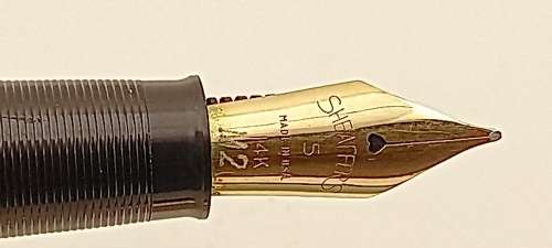 Rare Vintage Pre-owned Sheaffers Lifetime Piston Filling Fountain Pen with No 5 14KT Gold Nib