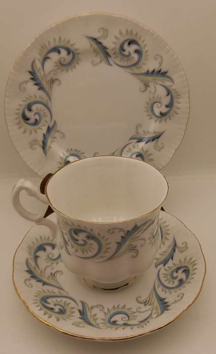 Vintage Royal Standard "Garland" Fine Bone China Trio (5 Available)