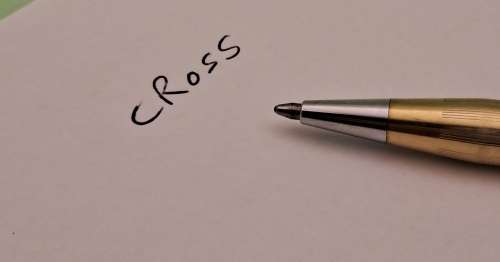Pre-owned - Cross 1/20 10kt Rolled Gold Pen and Pencil set Made in Ireland -Ink still ok  -In Case