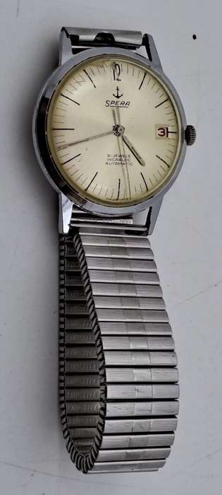 Collectable Vintage SPERA incabloc Swiss Mens Automatic watch (WORKING) 21 Jewels