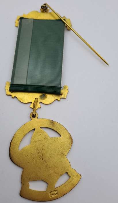 Vintage Saudi Arabia Overseas Buffaloes Association Masonic Jewel (Free Mason)