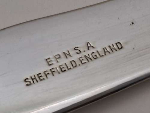 3pc Vintage Silver plated EPNS. A Childrens First Cutlery set -Sheffield England Rd872589
