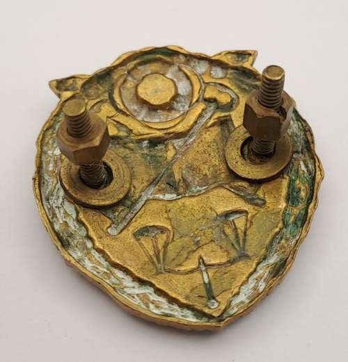 Vintage S.A. Prison Service cap badge 39x33mm