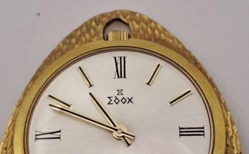 Pre-owned EDOX Swiss Made Incabloc Pentant  windup watch -Working