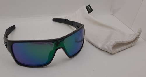Pre-owned Oakley Turbine Rotor Men`s Prizm Deep Water Polarized Sunglasses