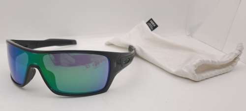 Pre-owned Oakley Turbine Rotor Men`s Prizm Deep Water Polarized Sunglasses