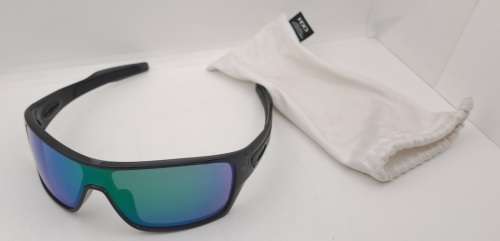 Pre-owned Oakley Turbine Rotor Men`s Prizm Deep Water Polarized Sunglasses