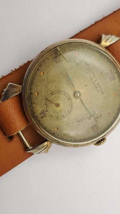 Antique Manual watch -working - for restoration -15 Rubis