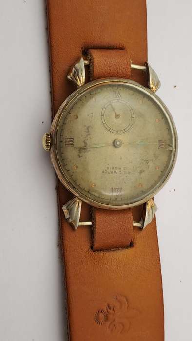 Antique Manual watch -working - for restoration -15 Rubis