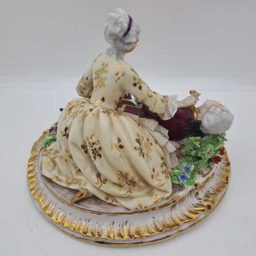 Vintage Fabris Italian Porcelain Figurine 100x130x118mm