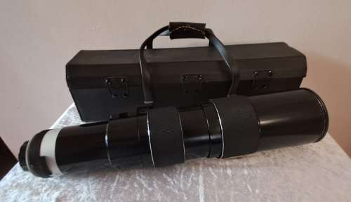 Auto Tamron Zoom 1:6.9 f200-500mm  No.699011 lens for Pentax II-in Case