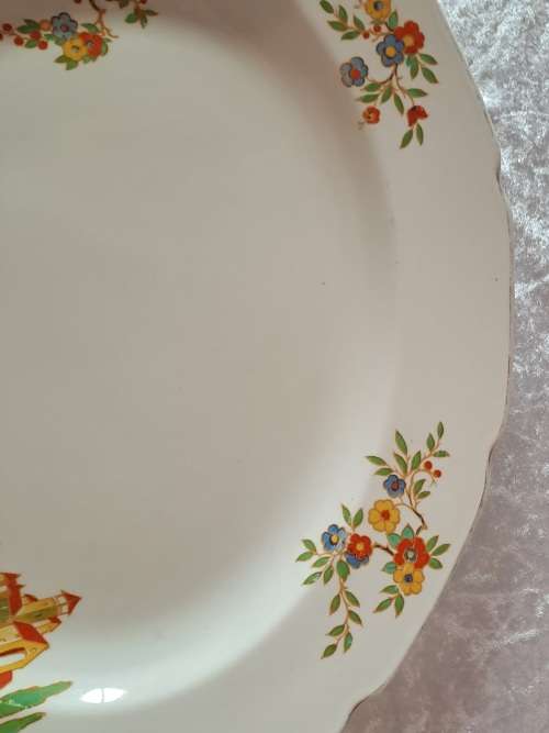 Large Vintage Grindley Meat Platter-Tunstall England 420x325mm