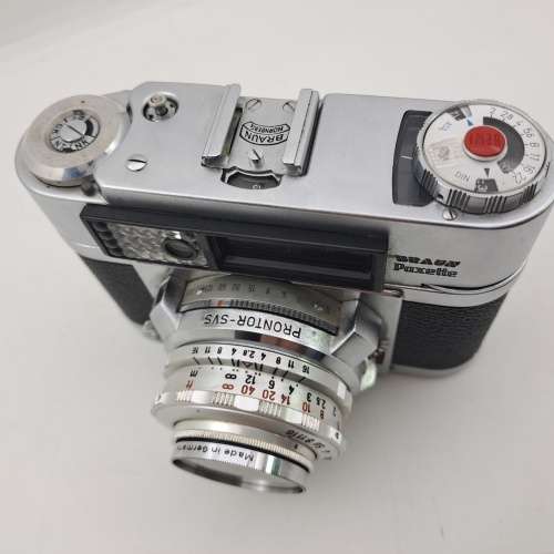 Collectable 1950`s  German Braun Paxette 1:2.8 -4 5.6 f50mm Camera with Leather Case