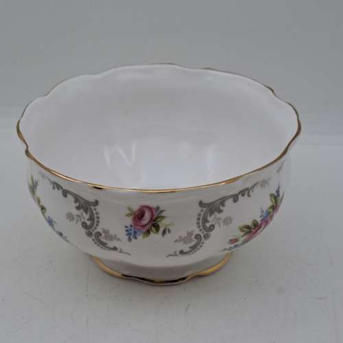 Vintage Royal Albert TRANQUILLITY Bone China Sugar Bowl 62x115mm