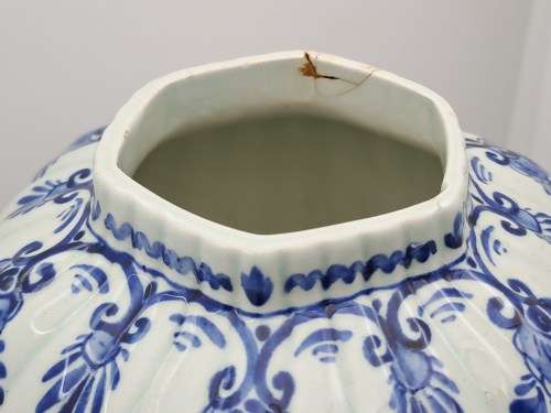 Large Antique/Vintage Delft Blauw Ginger Jar No 5004-Holland-See Condition