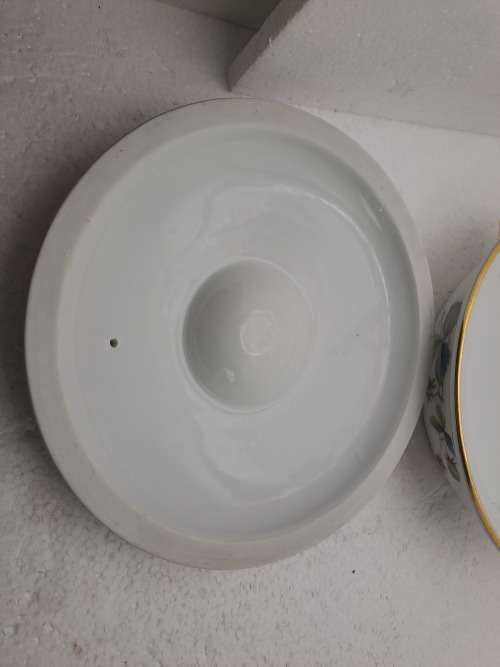 Vintage Royal Worcester Serving Dish with Lid Shape 22 Size 4 -Fireproof made in England
