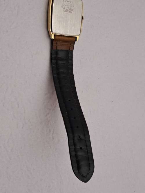 Pre-Owned Seiko Quartz 5Y32-5000 Watch - Leather Strap   -Working