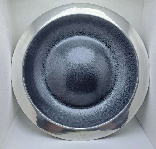 Large Carol Boyes pewter Bowl 4,5cm High - 38,3cm in Diameter -Used Condition