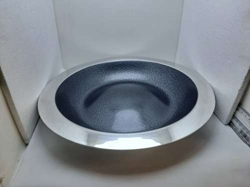 Large Carol Boyes pewter Bowl 4,5cm High - 38,3cm in Diameter -Used Condition