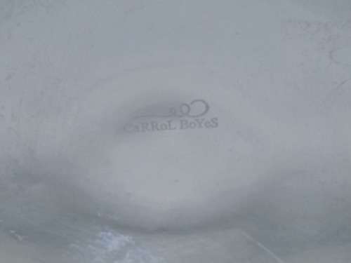 Large Carol Boyes pewter Bowl 4,5cm High - 38,3cm in Diameter -Used Condition