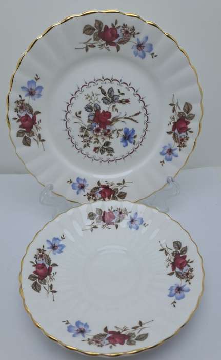 Vintage Royal Stafford Fine Bone China TRIO Made in England