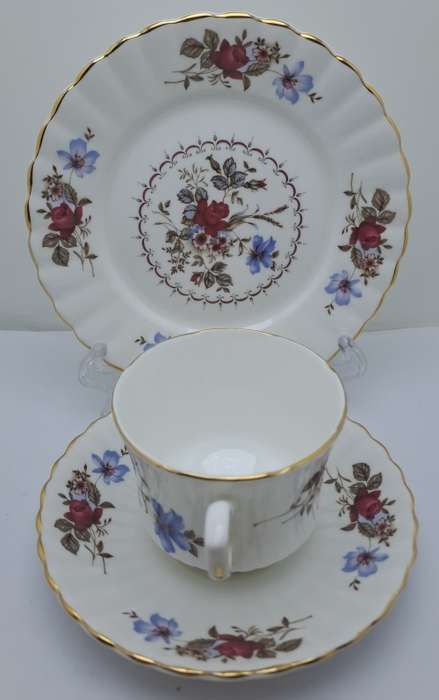 Vintage Royal Stafford Fine Bone China TRIO Made in England