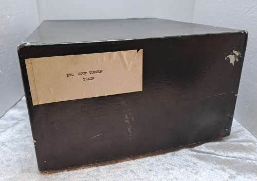 Unused 25L Duraware Soup Tureen with Lid -Stainless Steel in Box.