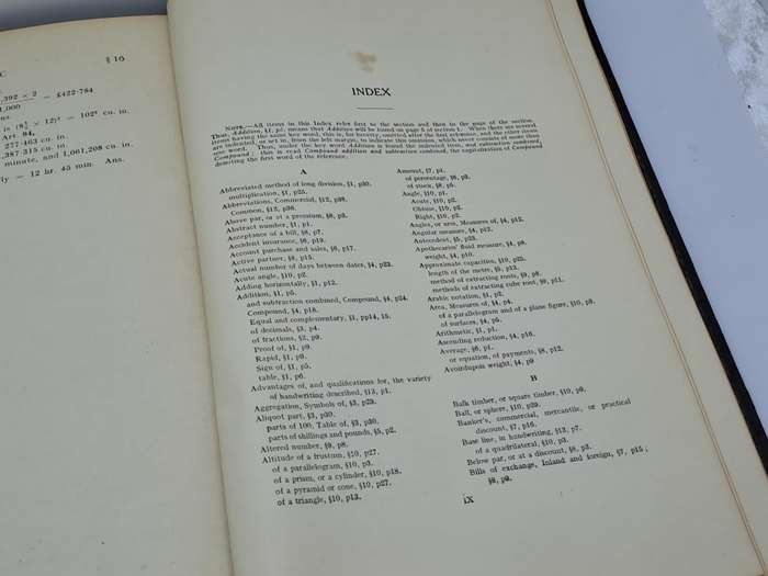ANTIQUE BOOK 1914: I.C.S Reference Library 52