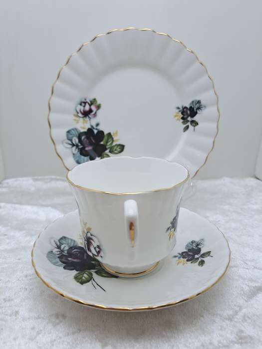 Vintage Hostess Tableware Fine Bone China Trio Made in England