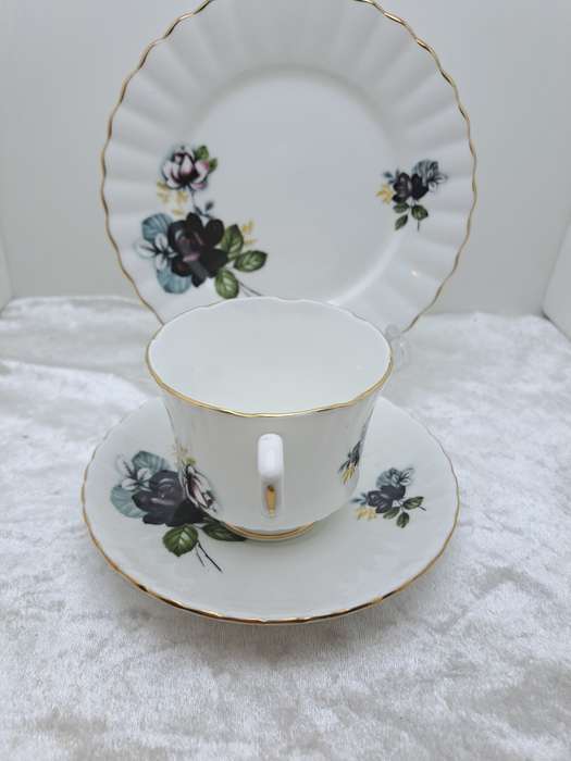 Vintage Hostess Tableware Fine Bone China Trio Made in England