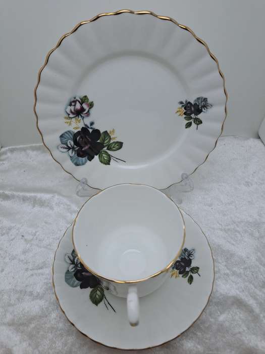 Vintage Hostess Tableware Fine Bone China Trio Made in England