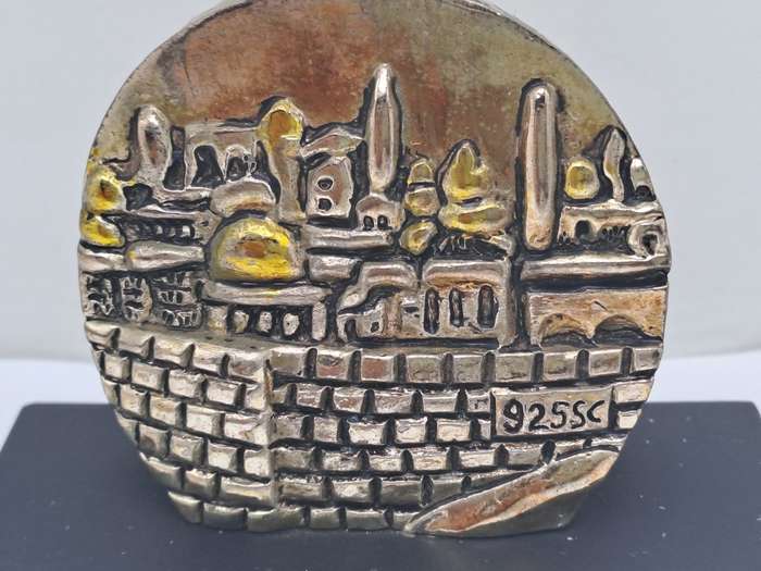 Collectable Sterling Silver .925  Figurine - Souvenir Of Jerusalem-Made in Israel