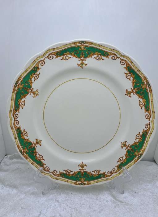 Vintage Grindley Cream Petal Pauletye Pattern Dinner Plate  -Made in England