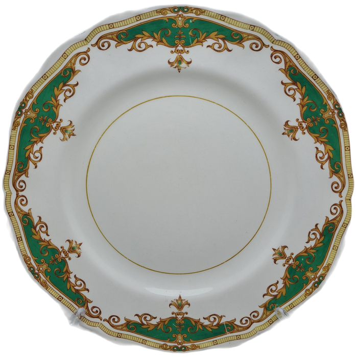 Vintage Grindley Cream Petal Pauletye Pattern Dinner Plate  -Made in England