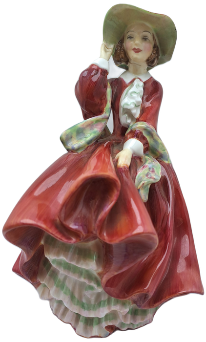 Vintage Royal Doulton Porcelain Figurine `Top of the Gill` HN 1834 -Repaired.