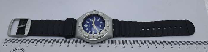 Pre-owned Vintage Swatch Irony AG 1999 Scuba Eco Aluminum Swiss Men`s Watch -Working
