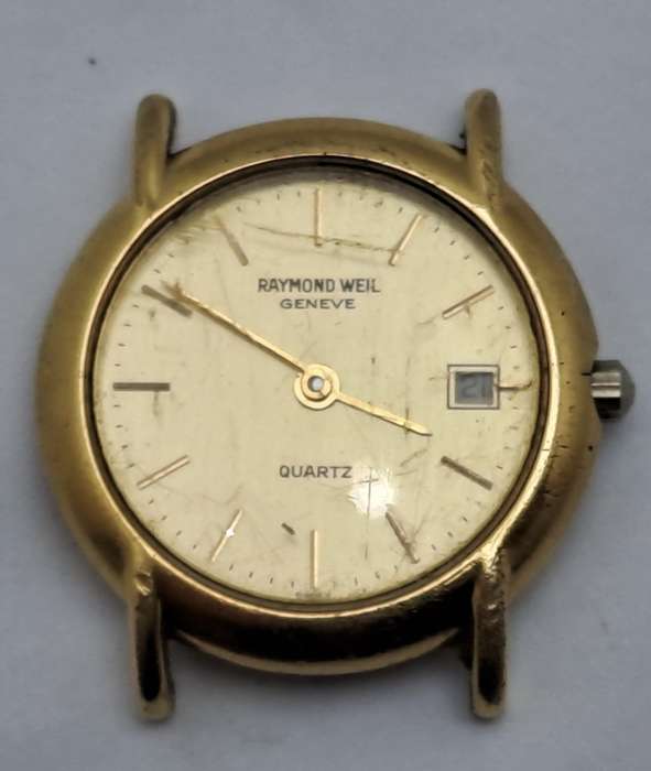 Pre-Owned Vintage Raymond Weil Geneve 9940 18k Gold Electroplated Ladies Quartz watch -Working