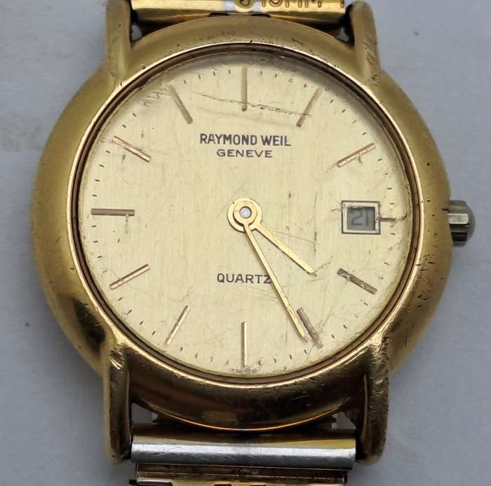 Pre-Owned Vintage Raymond Weil Geneve 9940 18k Gold Electroplated Ladies Quartz watch -Working