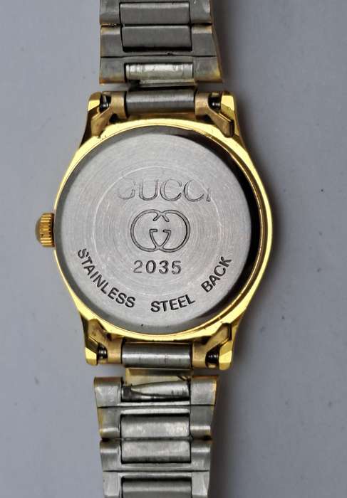 Vintage Ladie`s Gucci 2035 Quartz  Watch -Singapore Movement -Working