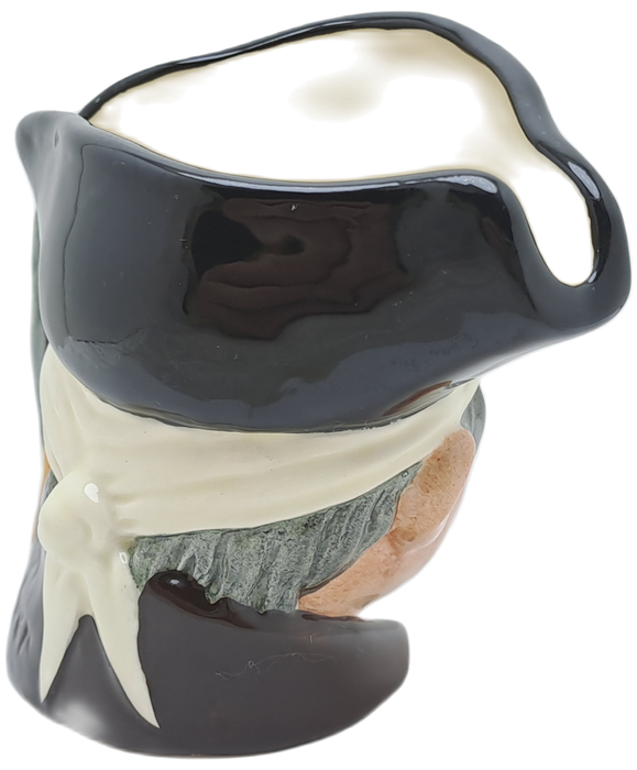 Vintage 1951 Royal Doulton D.6387 LONG JOHN SILVER Toby Jug- 10cm