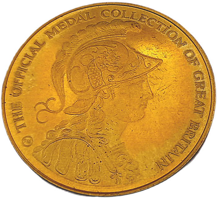 Rare Norwich Cathedral- The official Medal Collection of Great Britain - Tourist souvenir