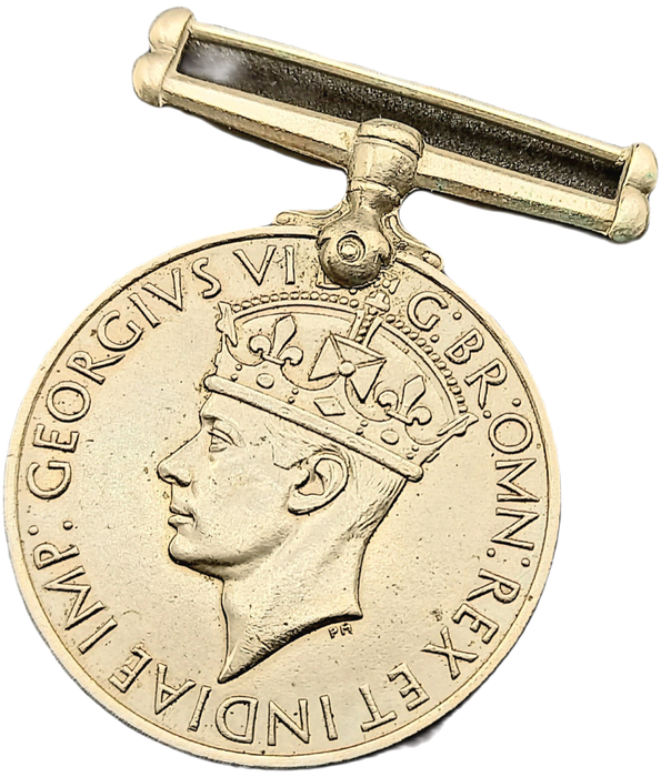 WW2 1939-1945 Defence Medal with Ribbon Engraved C.Wolov  616771