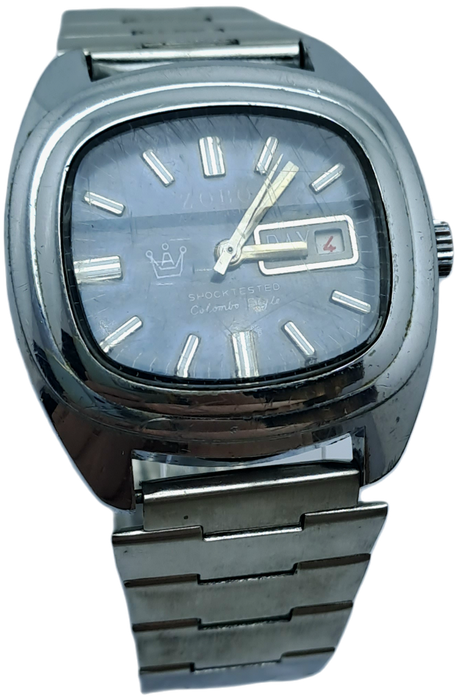 Vintage ZOBO Wrist Fashion Colombre Style Mens watch  -Need service read more