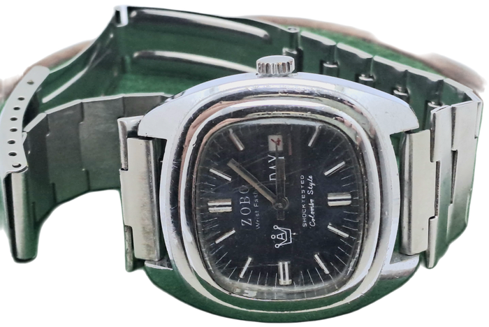 Vintage ZOBO Wrist Fashion Colombre Style Mens watch  -Need service read more