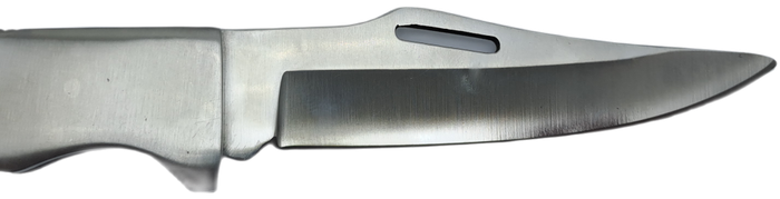 Pre-Owned Columbia Fujunjie USA Folding Knife with Canvas Sheath